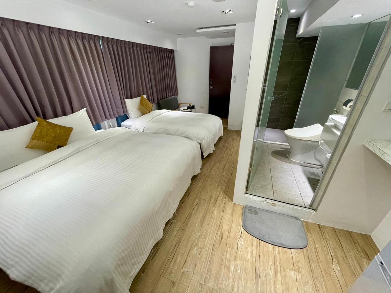 森浩文旅 Hotel Tajpej Kültér fotó